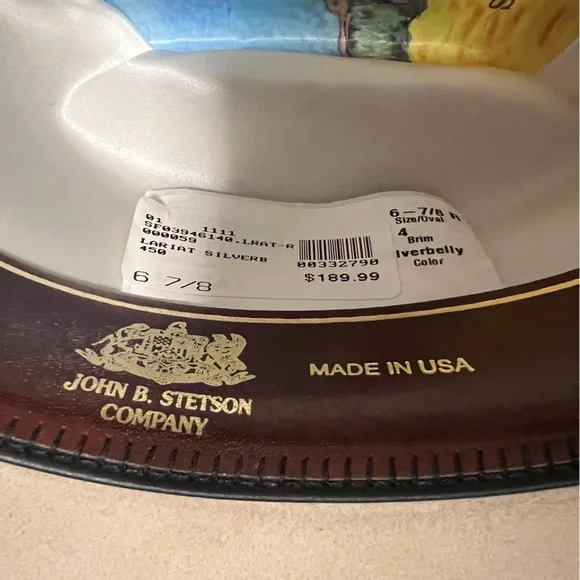 Stetson Hat - Picture 6 of 14